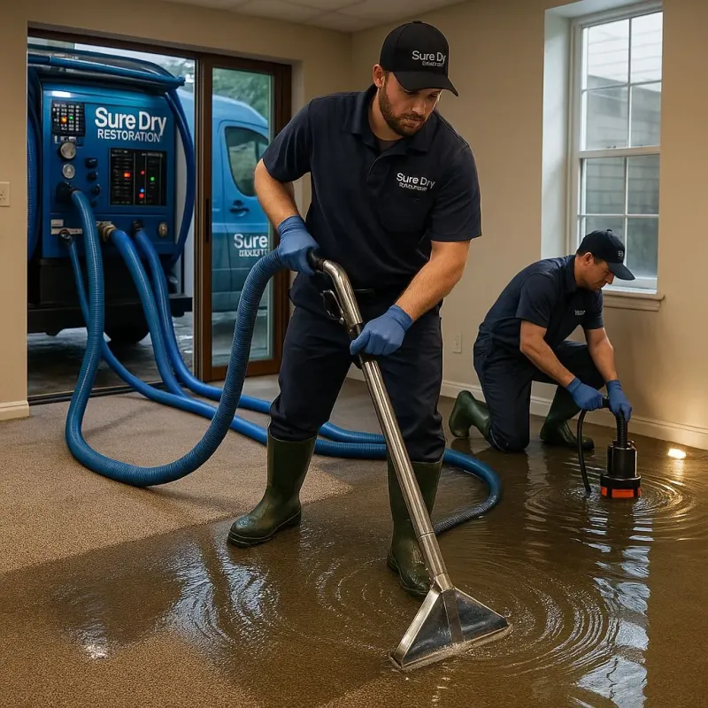 Water Extraction and Removal process in Dedham, ME